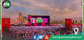 Así fue la presentación de Maluma en el FIFA Fan Fest