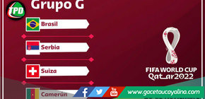 Conozca el Fixture del Grupo G en Mundial Qatar 2022