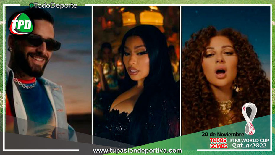 Así suena 'Tukoh Taka', la canción oficial del Mundial con Maluma, Nicky Minaj y Myriam Fares