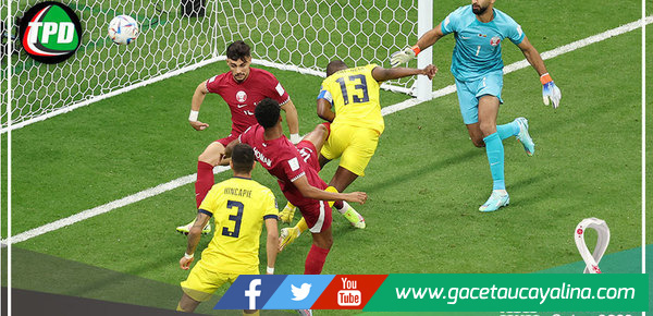 Gol de Ecuador fue anulado por el VAR