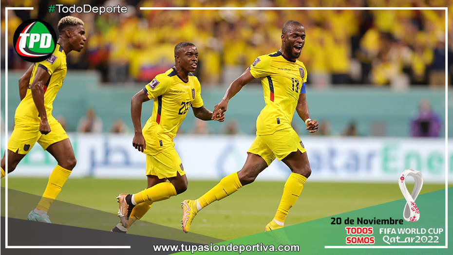 Qatar cayó por 0-2 ante Ecuador en partido inaugural del Mundial Qatar 2022