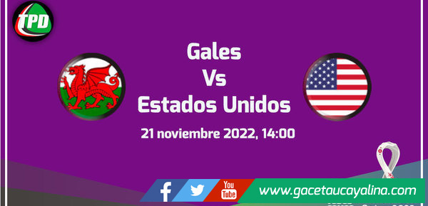 Gales VS EE.UU. se enfrentarán, por la fecha 1 del Grupo B.