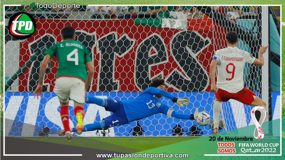 México y Polonia empatan sin goles en su primer partido en el Mundial