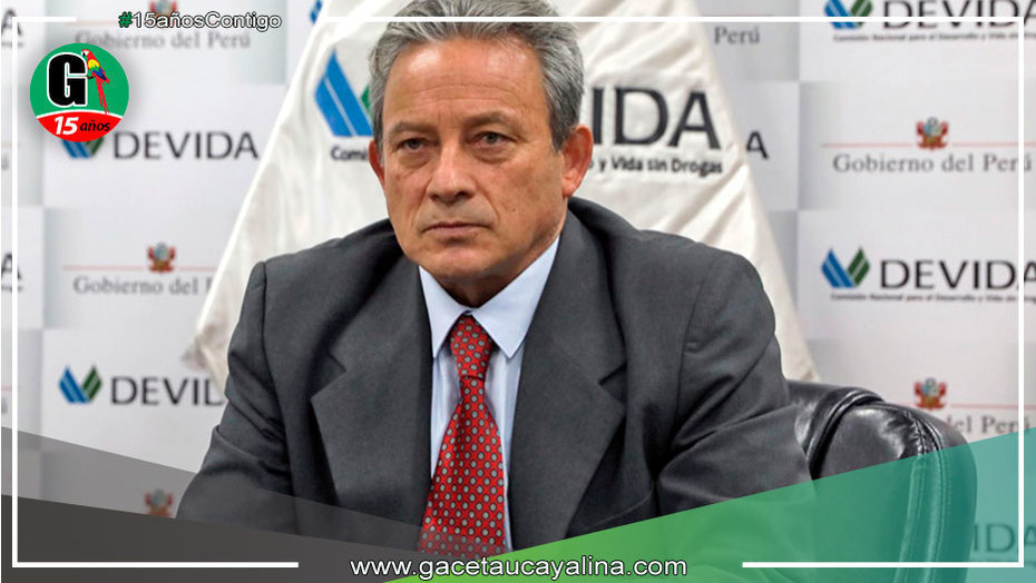 Ricardo Soberón "El Perú sigue firme en la lucha contra el tráfico ilícito de drogas"