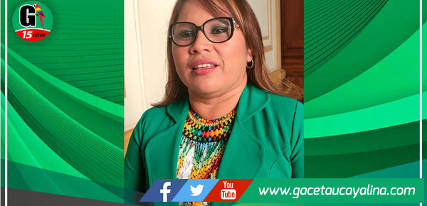 Congresista ucayalina pidió a sus colegas congresistas dejar Show y ponerse a trabajar en favor de sus regiones
