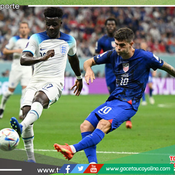 Inglaterra sigue puntero a pesar que empato con EE.UU.