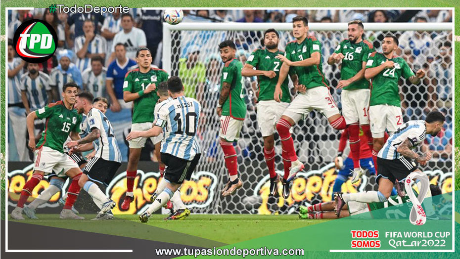 México pierde ante Argentina 2 a 0