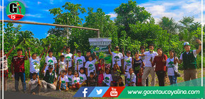 Arborización y educación ambiental en Curimaná