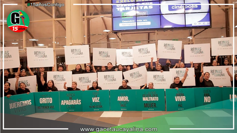 Open Plaza se une a la lucha contra la violencia a la mujer en Pucallpa