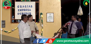 Ocho Sur entrega local de iglesia adventista al Caserío de Bajo Rayal