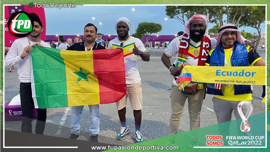 Las selecciones de Ecuador y Senegal chocan hoy a las 10 de la mañana