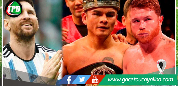 Ex campeón mundial de boxeo expresó su respaldo a astro argentino