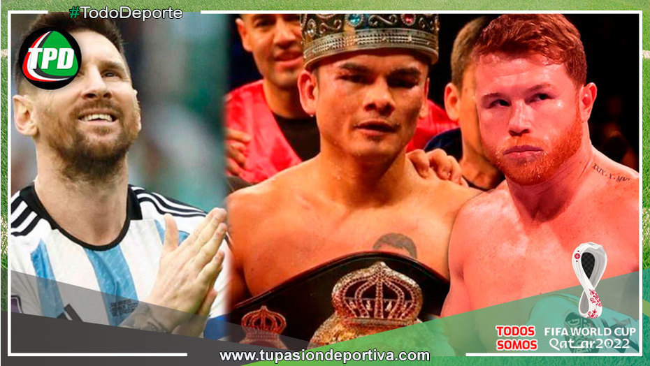 Ex campeón mundial de boxeo expresó su respaldo a astro argentino