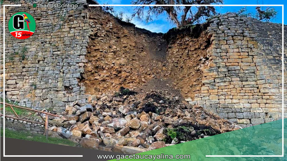 Servidores y exservidores serían responsables del colapso parcial de muralla de Kuélap