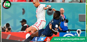 La selección de Tunez ganó a Francia 1 a 0, pero igual no alcanzo a Octavos