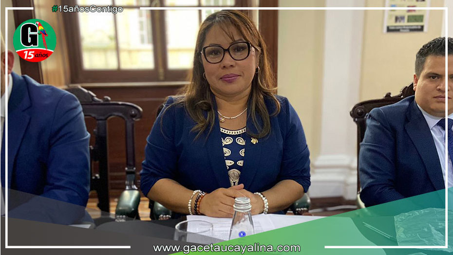 Congresista Ucayalina Francis Paredes participó en la Asamblea del Parlamento Amazónico.