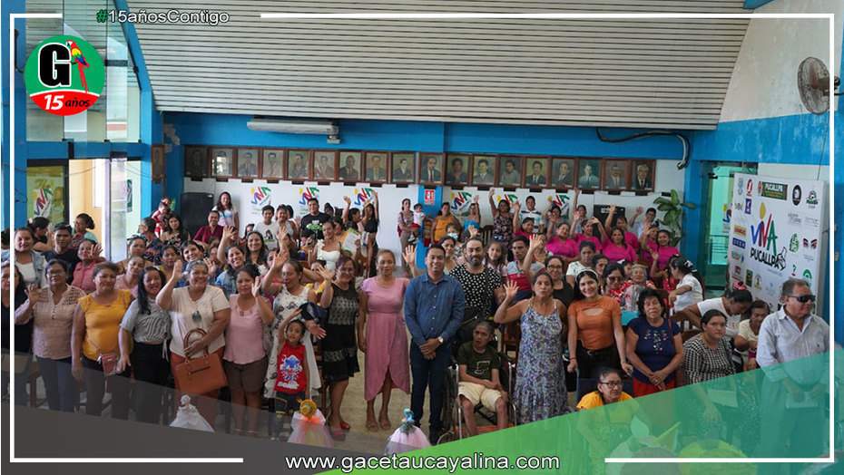 Clausura y entrega de certificados de los talleres productivos en Pucallpa