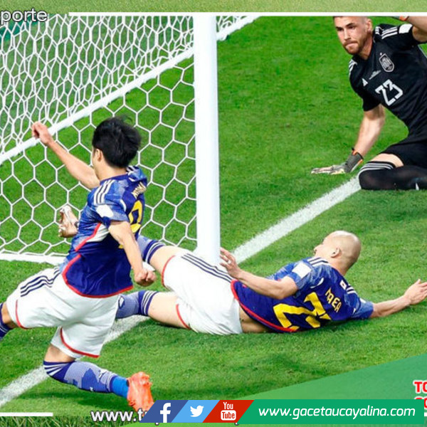 El VAR no vio que la pelota estaba afuera en el gol de Japón que eliminó a Alemania 