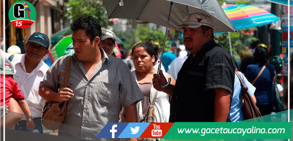 Desde hoy la selva soporta altas temperaturas de hasta 36 °C 