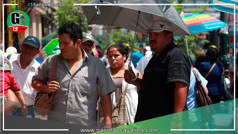 Desde hoy la selva soporta altas temperaturas de hasta 36 °C