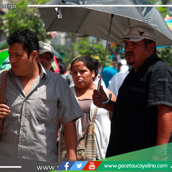 Desde hoy la selva soporta altas temperaturas de hasta 36 °C 