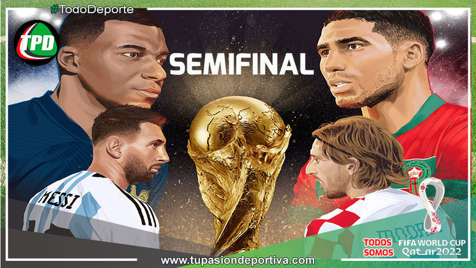 Así arrancarán mañana las semifinales de la Copa del Mundo