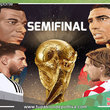 Así arrancarán mañana las semifinales de la Copa del Mundo