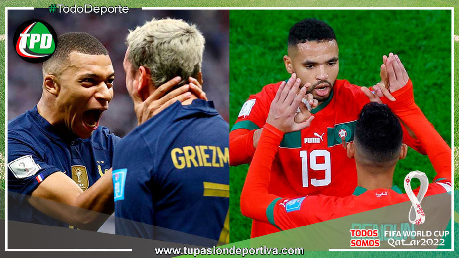 Francia-Marruecos, por la semifinal del Mundial de Qatar 2022