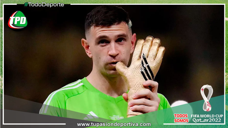 Eligieron al Dibu Martínez como el Mejor Arquero de la Copa Mundial