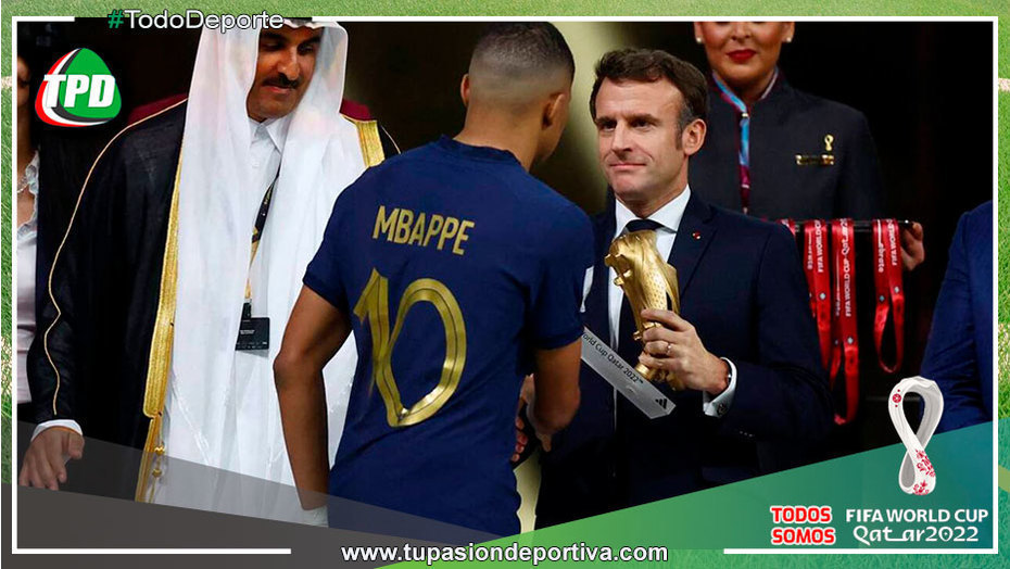 El máximo goleador del Mundial Qatar 2022 "Embappé"