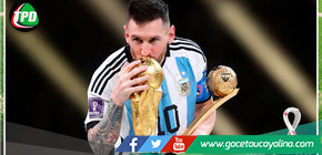El Balón de Oro del Mundial Qatar 2022 se llevo Leionel Messi