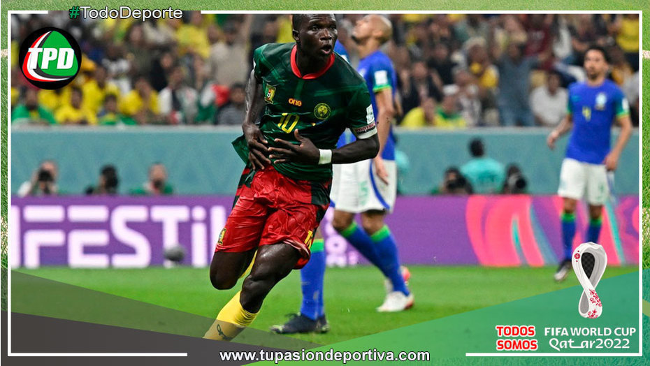 Camerún gana a Brasil 1 a 0, pero no clasifico