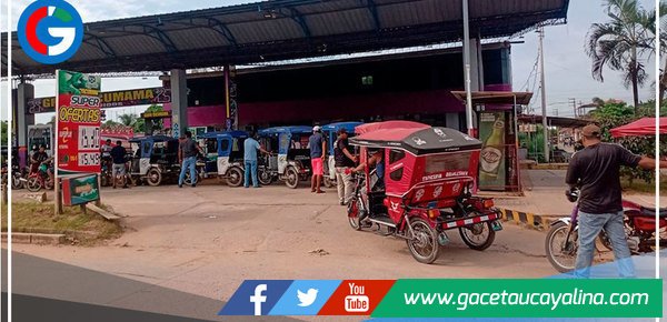 Se registra desabastecimiento de combustible en Pucallpa por bloqueos de carretera