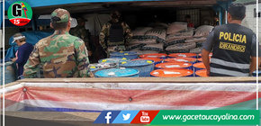 Policía incauta 16 toneladas de insumos químicos destinados al narcotráfico en Loreto