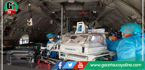 Evacúan de emergencia por vía aérea a Lima a menor de ocho días de nacido