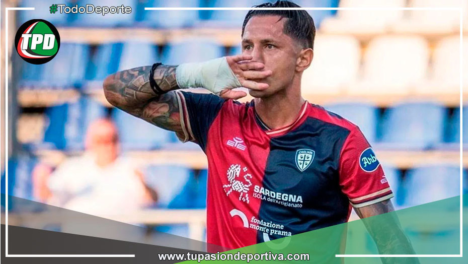 Gianluca Lapadula anotó un gol de cabeza en el 2-0 de Cagliari ante Cosenza