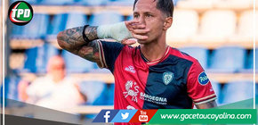 Gianluca Lapadula anotó un gol de cabeza en el 2-0 de Cagliari ante Cosenza