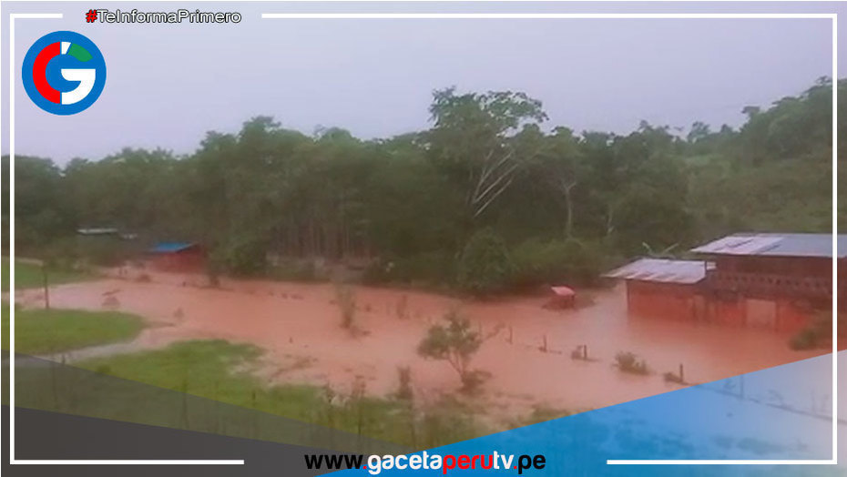Lluvias intensas causan daños severos en 59 viviendas de la provincia de Padre Abad
