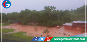 Lluvias intensas causan daños severos en 59 viviendas de la provincia de Padre Abad 