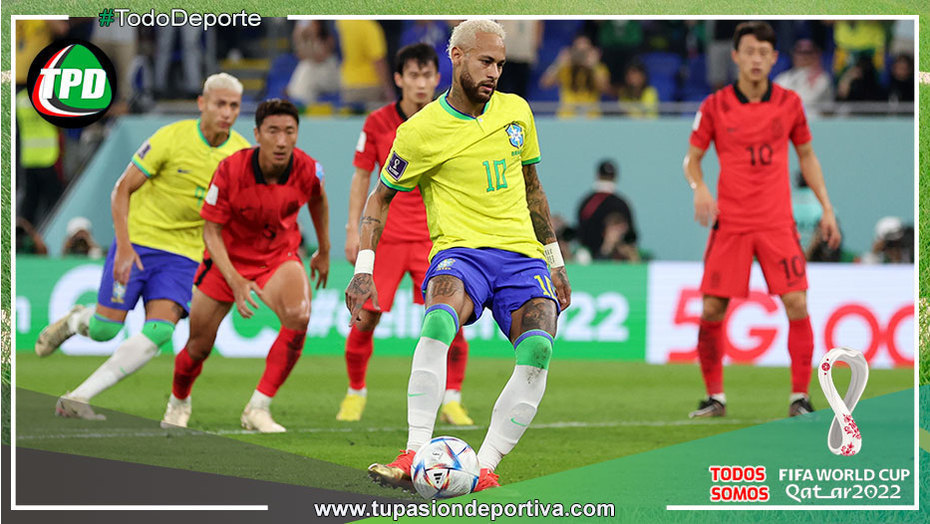 Con goleada a Corea del Sur, Brasil avanzó a Cuartos de Final