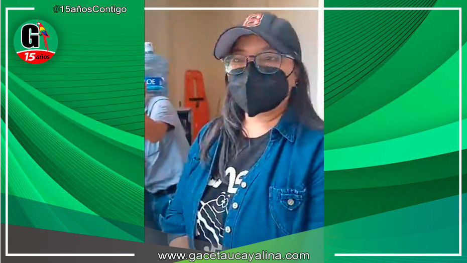 Alcaldesa de Yarinacocha se entregó a la justicia en la mañana de hoy