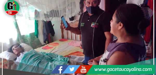 OMAPED de Yarinacocha ayudará a madre postrada