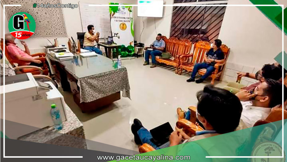 Realizan reunión de coordinación entre representantes del Poder Legislativo y la Gerencia Forestal de Fauna Silvestre del Goreu