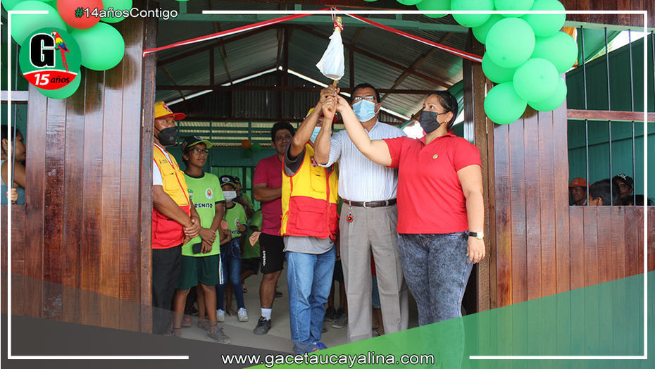 Inauguran local comunal refaccionado con apoyo municipal en A.H. 19 de Julio