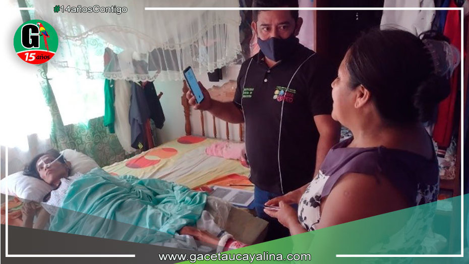 OMAPED de Yarinacocha ayudará a madre postrada