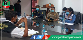 Alcaldesa de Yarinacocha se reúne con autoridades para agendar el tema de Seguridad Ciudadana