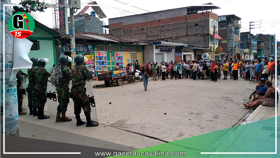 Cientos de manifestantes salen a las calles a protestar por la inseguridad que vive Satipo
