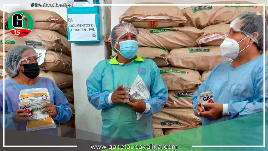 Regidores de Yarinacocha certifican las óptimas condiciones de los productos para el mes de febrero