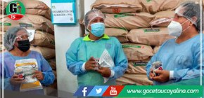 Regidores de Yarinacocha certifican las óptimas condiciones de los productos para el mes de febrero