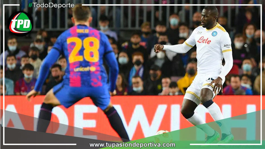 Barcelona empató 1 – 1 con Nápoli